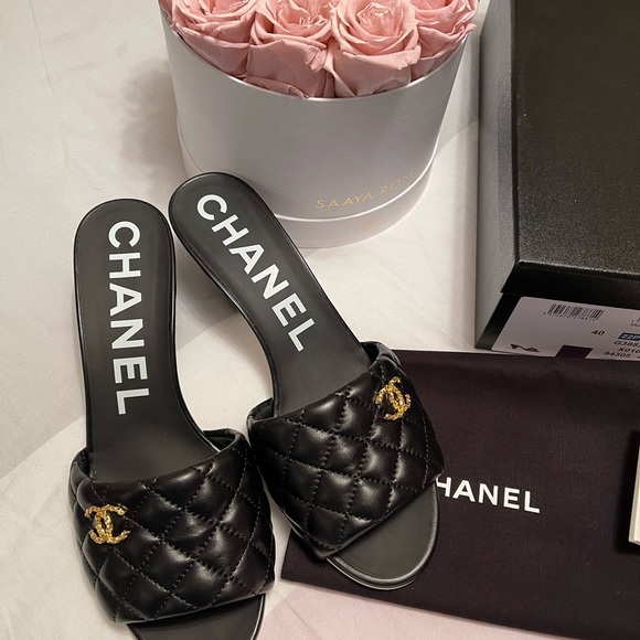 SOLD SOLD Chanel sold out 22P size 40 black shoes brand new in box - Picture 1 of 8